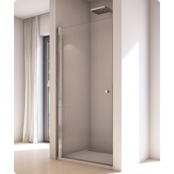 SanSwiss Solino SOL1 Drzwi Prysznicowe NA WYMIAR 70 - 100 cm Szkło Przezroczyste (SOL1SM15007)