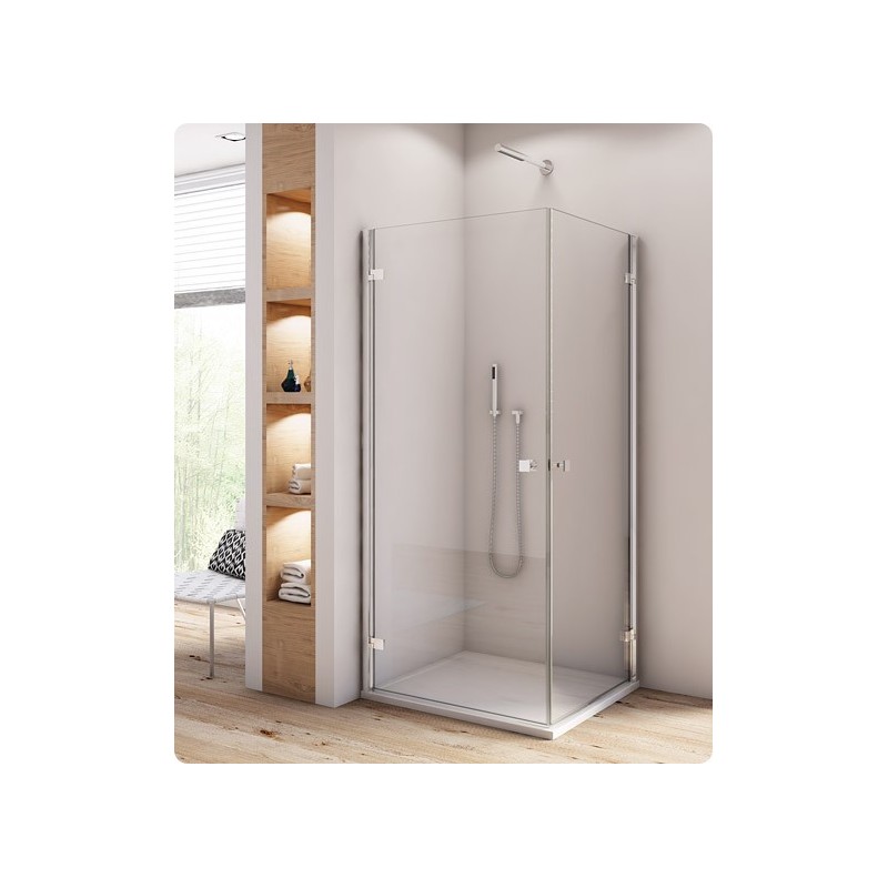 SanSwiss Annea Zestaw1 AN1C D+G 80x80 cm Kabina + Brodzik + Syfon
