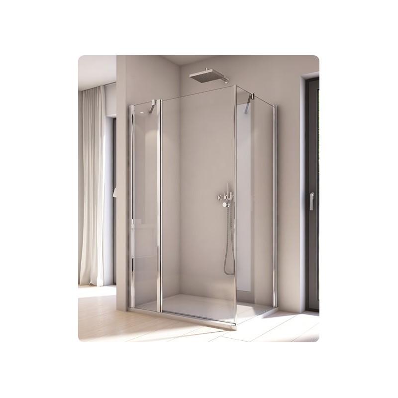 SanSwiss Solino Zestaw2 SOL13 90x90 cm Kabina + Brodzik + Syfon