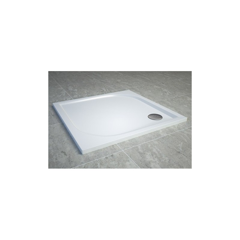 SanSwiss Solino Zestaw4 SOLF1 90x90 cm Kabina + Brodzik + Syfon