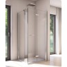 SanSwiss Solino Zestaw4 SOLF1 90x90 cm Kabina + Brodzik + Syfon