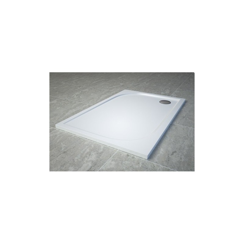 SanSwiss Solino Zestaw5 SOLF1 100x80 cm Kabina + Brodzik + Syfon
