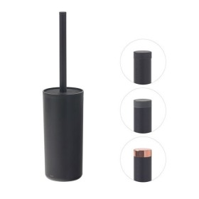 Tiger Urban Szczotka WC z pojemnikiem Wolnostojąca Czarna (1317430746)