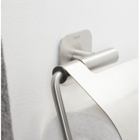 Tiger Colar Uchwyt na papier toaletowy z klapką stal nierdzewna Szczotkowana (1314130946)