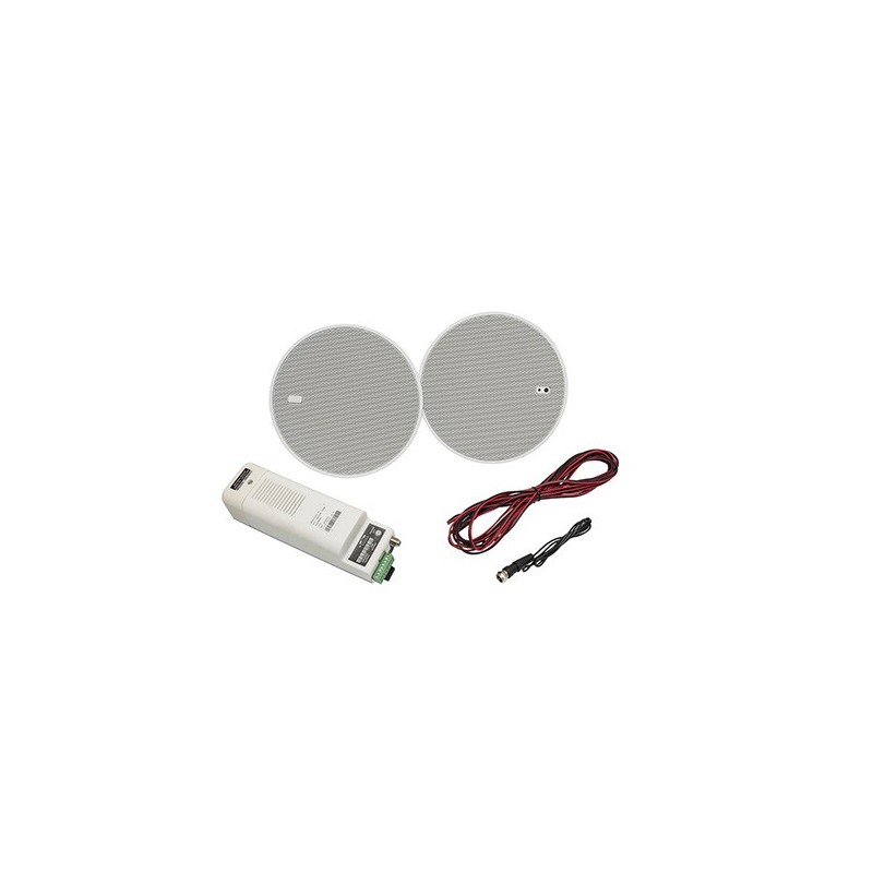 Eis Sound KB Sound STAR 5 Głośniki Białe Bluetooth DAB+ 50808