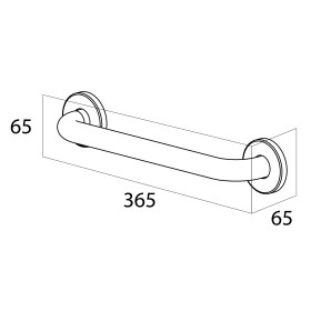Tiger Libra Uchwyt Przywannowy Chrom 1330030346