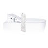 Duravit Me by Starck Miska WC Bezrantowa Sterowana Pilotem Z Deską Myjącą Sensowash Slim 57x37 CM CEDU.631000.00.2004300