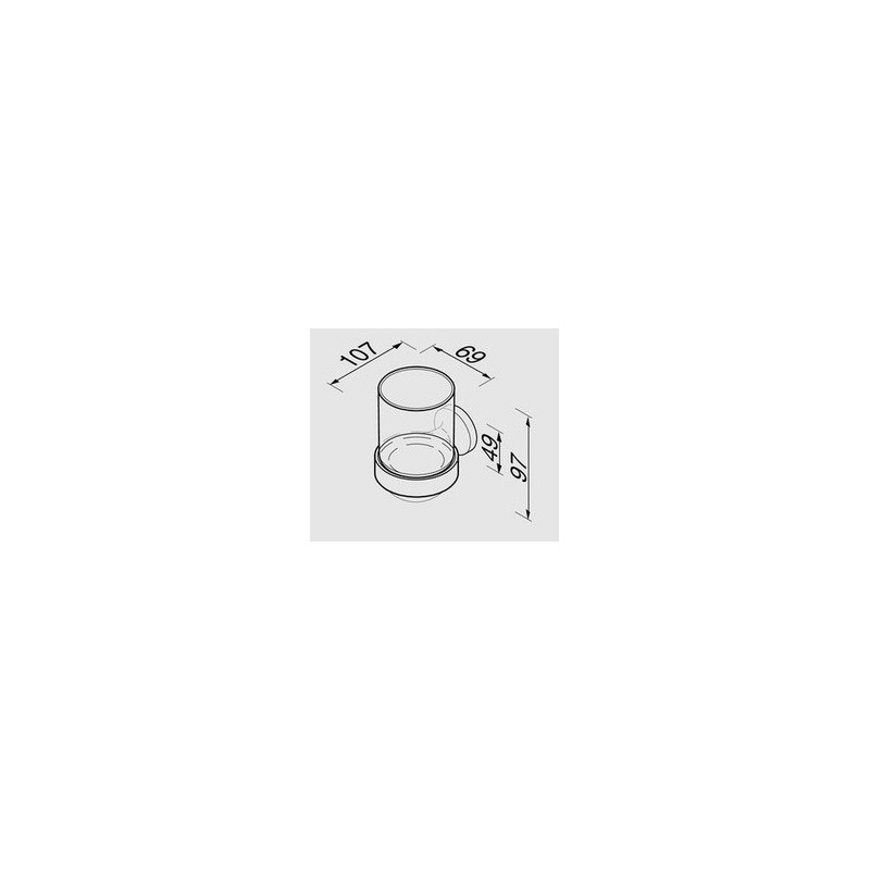 Geesa Tone Kubek Chrom 917302-02