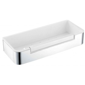 Stella koszyk z wycieraczką 29x12x5,5 stal polerowana 16.069