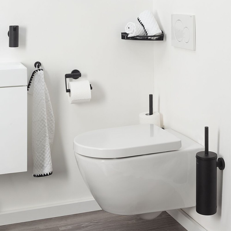 Tiger Boston Szczotka WC wisząca Czarna (309930746)
