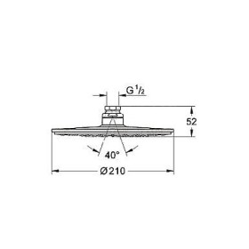 Grohe Rainshower Allure 230 Deszczownica 27479000