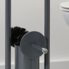 Sealskin Acero Grey Stojak na papier ze szczotką wc (361733614)