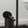 Sealskin Brix Black Stojak na papier i szczotkę wc (362473619)