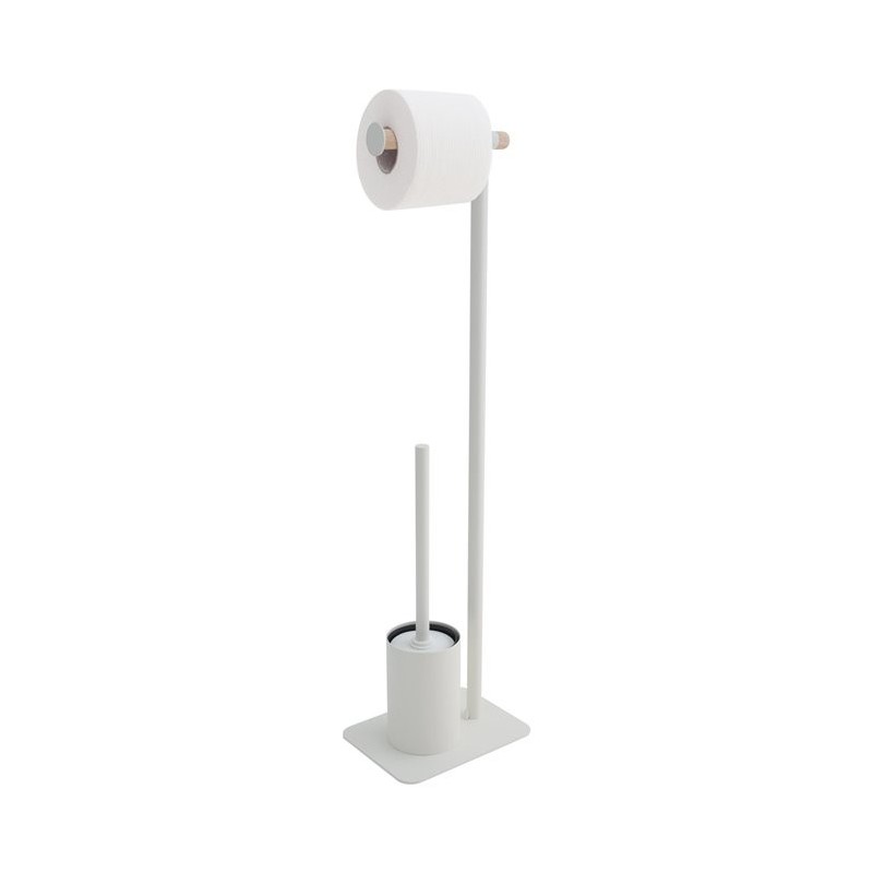 Sealskin Brix White Stojak na papier i szczotkę wc (362473610)