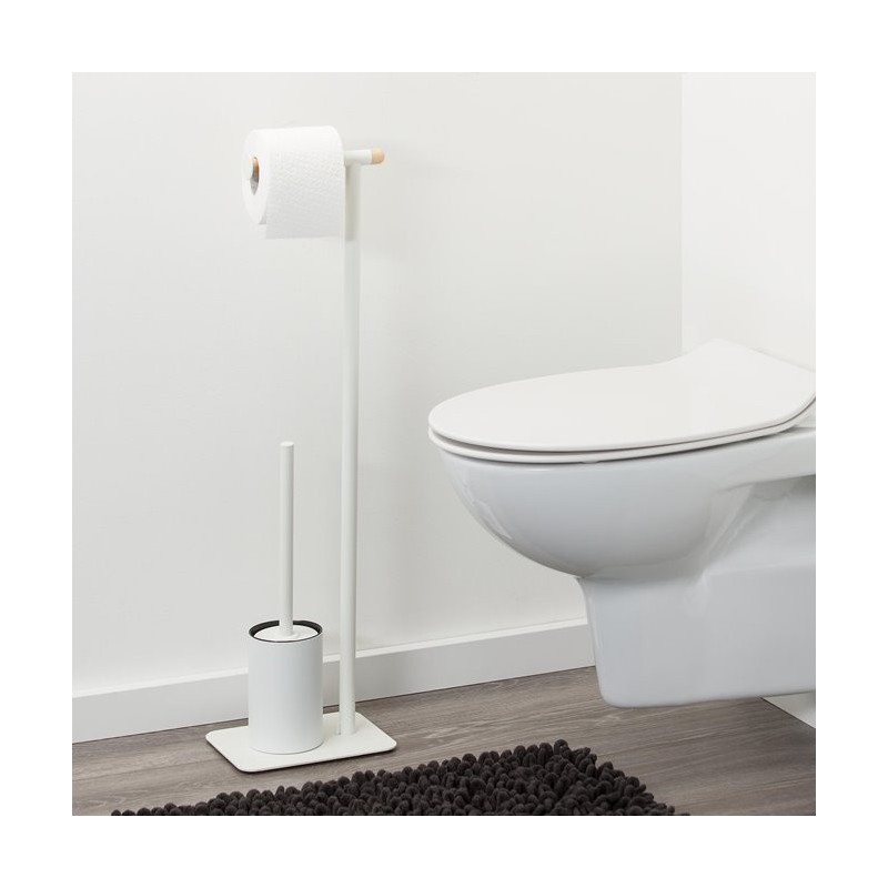 Sealskin Brix White Stojak na papier i szczotkę wc (362473610)