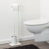 Sealskin Brix White Stojak na papier i szczotkę wc (362473610)