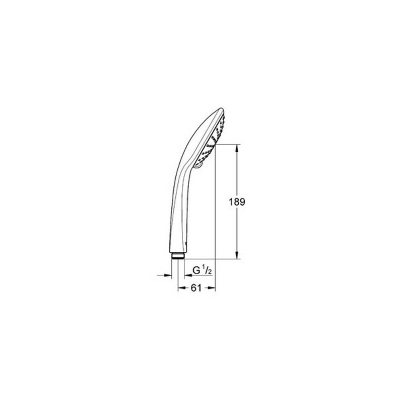 Grohe Euphoria 110 Duo Słuchawka Prysznicowa 27220000