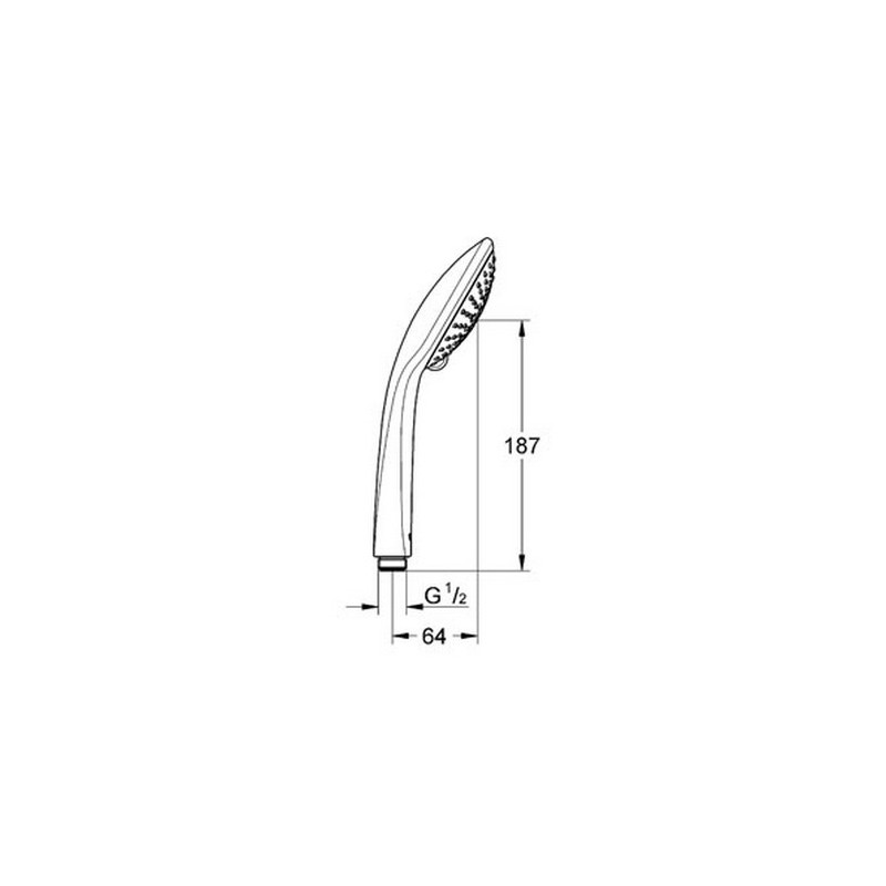 Grohe Euphoria 110 Champagne Słuchawka Prysznicowa 27222000