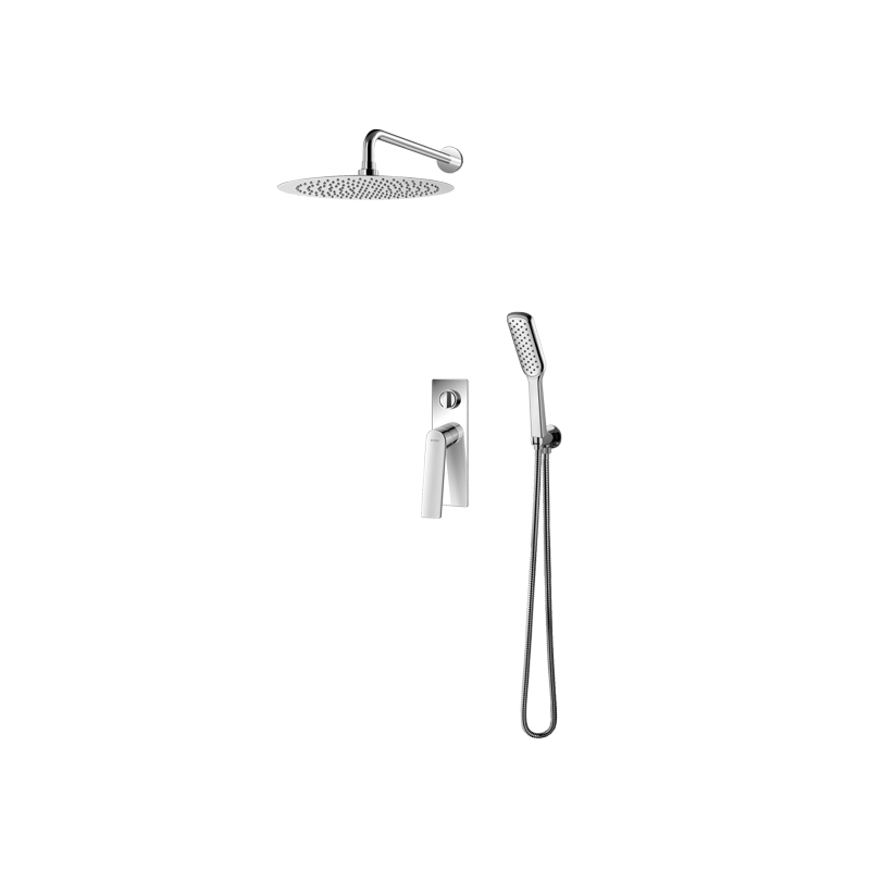 Vedo Desso System natryskowy podtynkowy Deszczownica 30 cm / Głowica Termostatyczna Chrom (VBD4223/30/CH/TERMO)