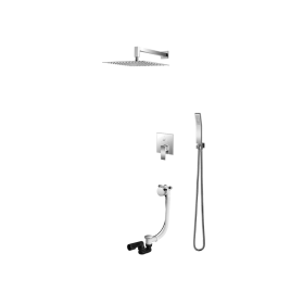 Vedo Sette VBS7233/30/CH Kompletny system wannowo-natryskowy podtynkowy