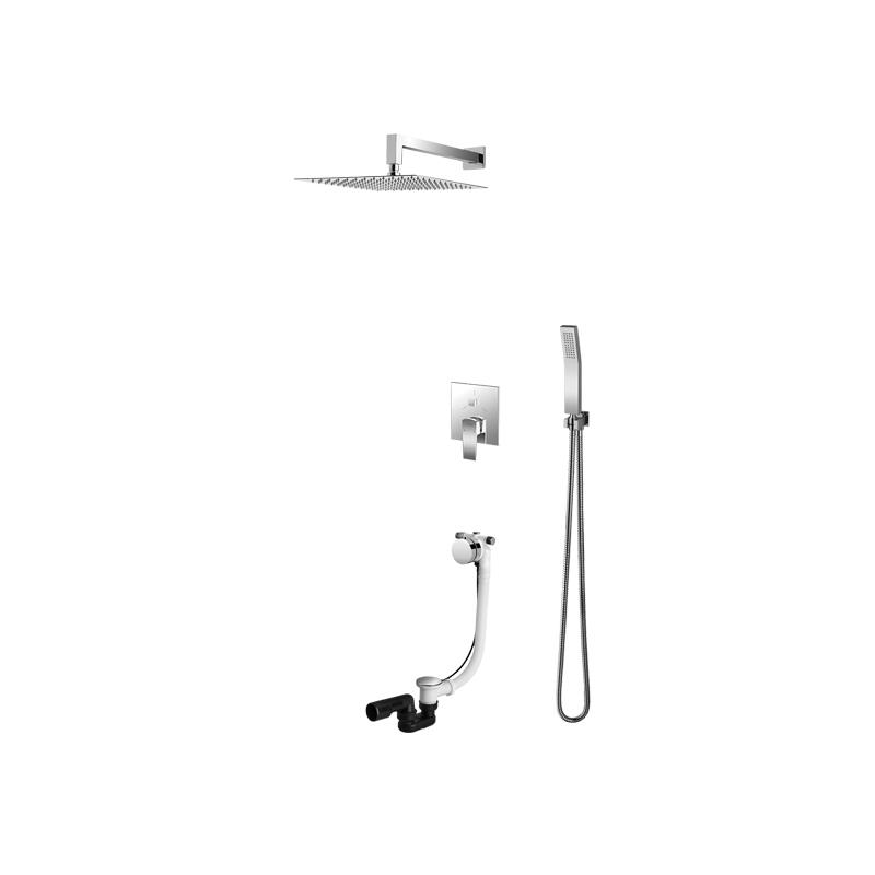 Vedo Sette VBS7233/30/CH Kompletny system wannowo-natryskowy podtynkowy