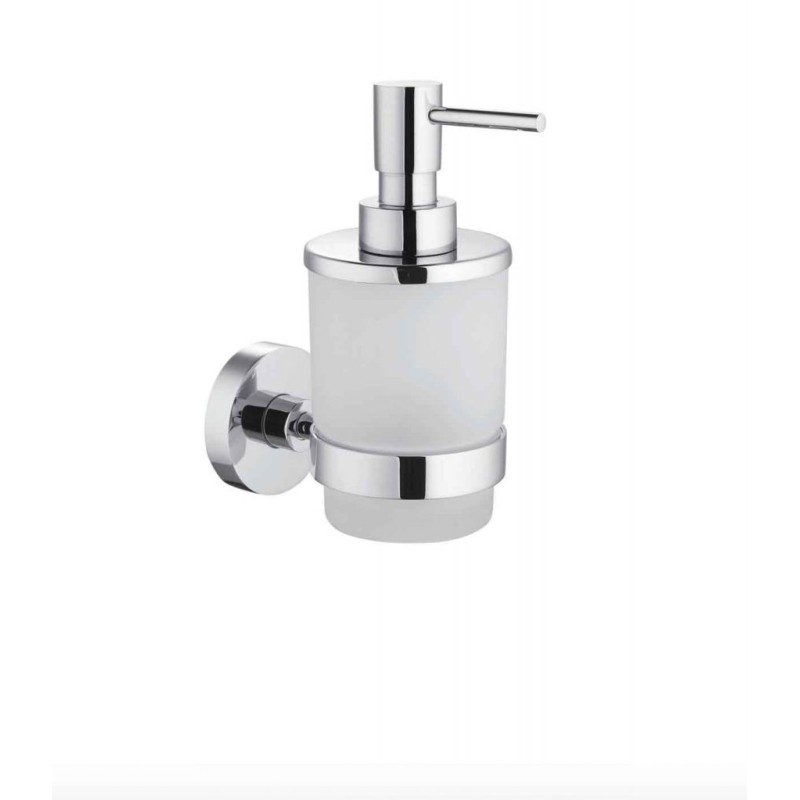 Stella Classic dozownik na mydło w płynie, szkło matowe chrom 07.425
