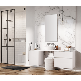 Elita Look White Matt Komoda 80 cm 1S (RE080803025290)