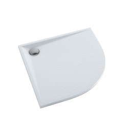 Schedline Collection Libra White Stone Brodzik Akrylowy 80x80 Półokrągły (3SP.L4O-8080)