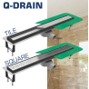 Q-DRAIN TILE 800 mm - Odpływ liniowy