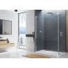 SanSwiss Cadura CADUO Walk-In Ścianka Wolnostojąca Dwuczęściowa L NA WYMIAR (120-140 cm) Szkło Przezroczyste (CADUOGSM25007)