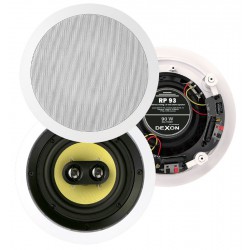 Dexon Głośnik Sufitowy Stereo 6.5' Okrągły 45W (RP 93)