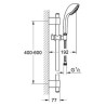 Grohe Relexa 100 Five Zestaw Prysznicowy 28964001