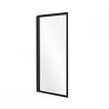 BESCO ENZO Black Parawan Nawannowy 1-skrzydłowy 70x140