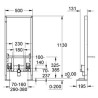 Grohe Rapid SL Stelaż do Bidetu wolnostojący 38581001