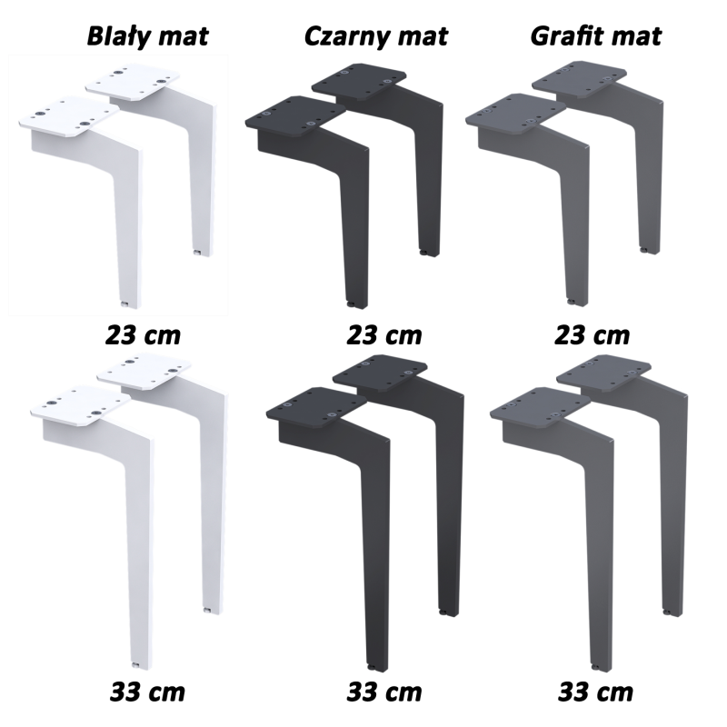 Oristo Siena 60 cm Czarny Mat Szafka pod umywalkę (OR45-SD2S-60-8)