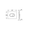Grohe Arena Cosmopolitan Przycisk WC (38858P00)