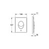 Grohe Skate Przycisk WC (42304SH0)