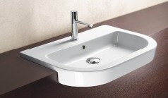 Umywalki półblatowe