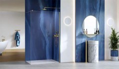 Nesta Light Gold New Trendy kabiny prysznicowe