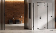 Eventa Black Chrome New Trendy kabiny prysznicowe