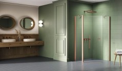 New Soleo Copper Brushed New Trendy kabiny prysznicowe