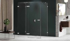 Avexa Nickel Brushed New Trendy kabiny prysznicowe