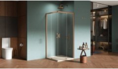 Prime Copper Brushed New Trendy kabiny prysznicowe