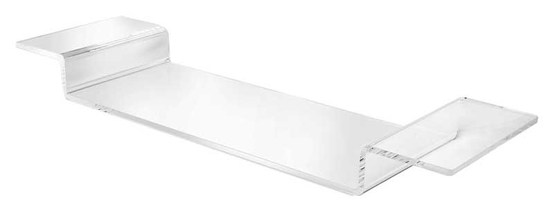Besco Clear półka na wannę akrylowa 70x20 cm