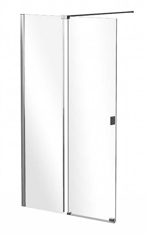 Besco Vayo walk in przesuwny przejrzyste szkło 100x200