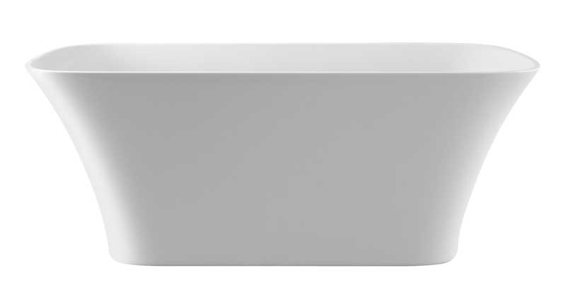 Besco Assos S-Line Wanna Wolnostojąca 160x70 + klik-klak czarny czyszczony od góry (WMD-160-ASB)