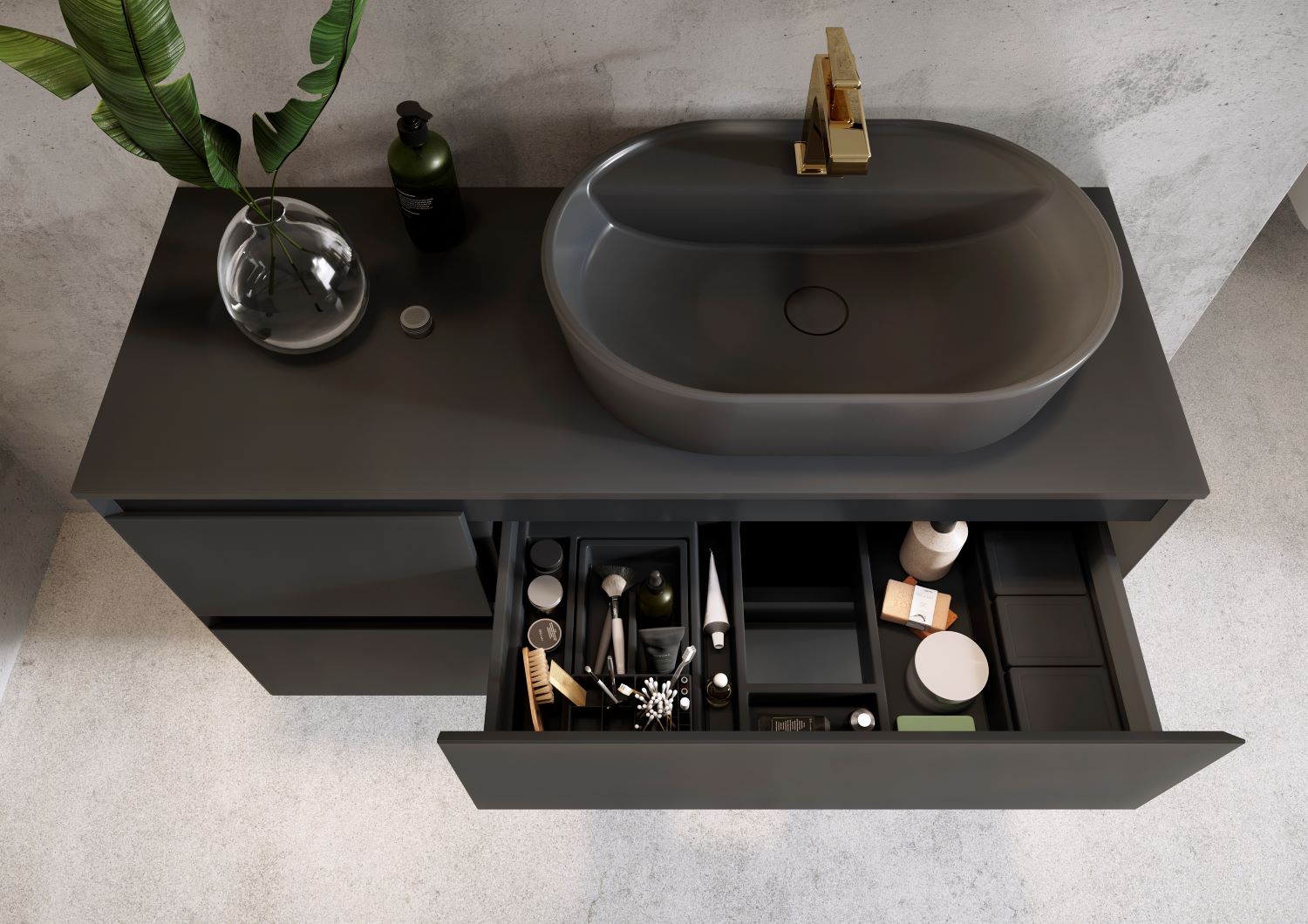 Elita Organizer Modułowy M35 Anthracite Matt (167350)