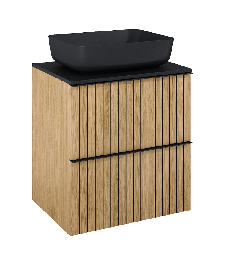 Elita Asami Dąb naturalny Szafka Pod Umywalkę 60 cm (169431)