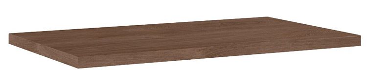 Elita Blat z płyty MDF Orzech 80x46 cm (169050)
