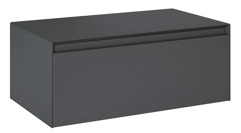 Elita Split Slim Anthracite Matt Komoda z blatem 80 cm (168933)
